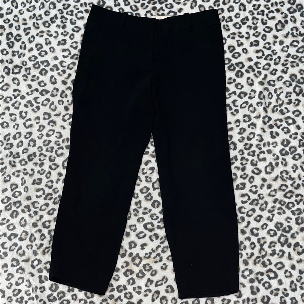 Ann Taylor Women's Elegant Black Dress Capri Pants